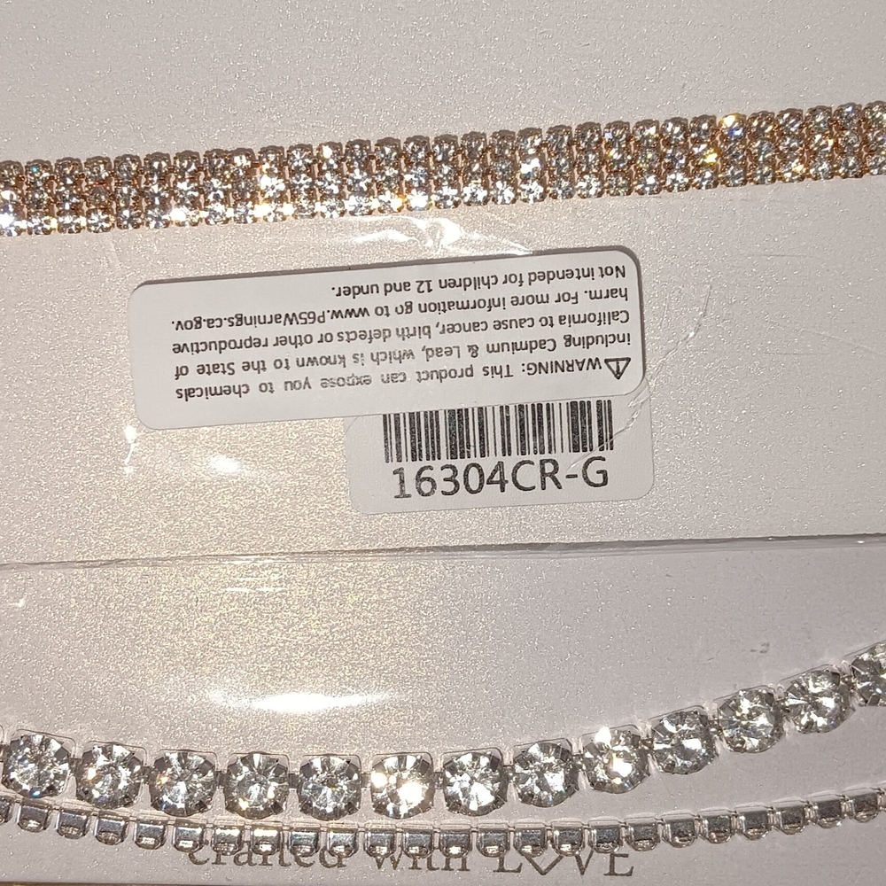 New Dazzling Crystal Choker Necklace
